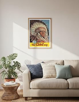 Chicago to California by Train - The Chief Way Wood Sign