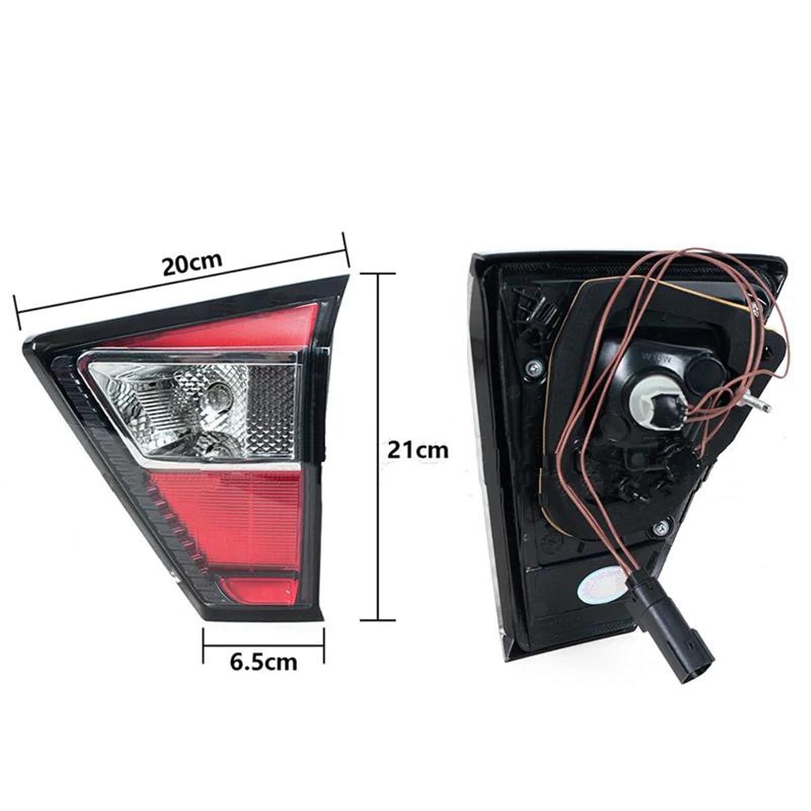 Luz Trasera Para Ford Para Kuga 2017, 2018 Y 2019 (versión Europea): Conjunto De Luces Traseras, Luz Freno, Marcha Atrás, Intermitente Posición(Inside-Left)