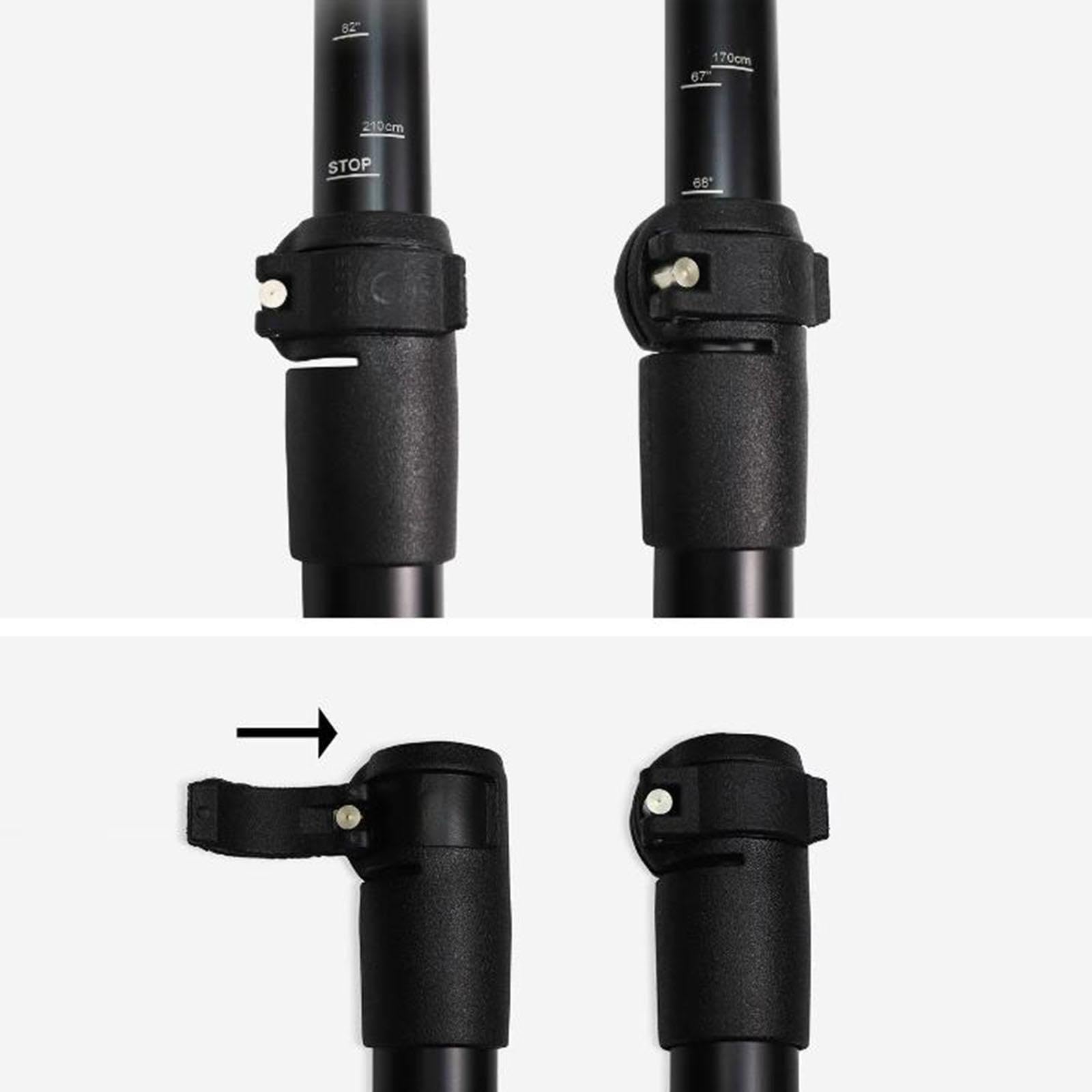 Fancyes Kayak Paddle Paddle Board Paddles Sturdy Detachable with Alloy Shaft and PP Blade Kayak Oars for Canoeing Rubber Boat Rafting, Pink