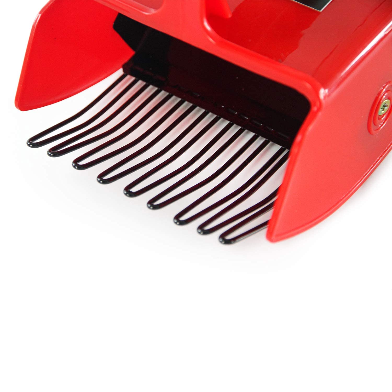 GUGULUZA Raccoglitore Bacche Attrezzo per Frutti Piccoli,Raccoglitore Mirtilli, Berry Picker 24 x 14 cm (Rosso)