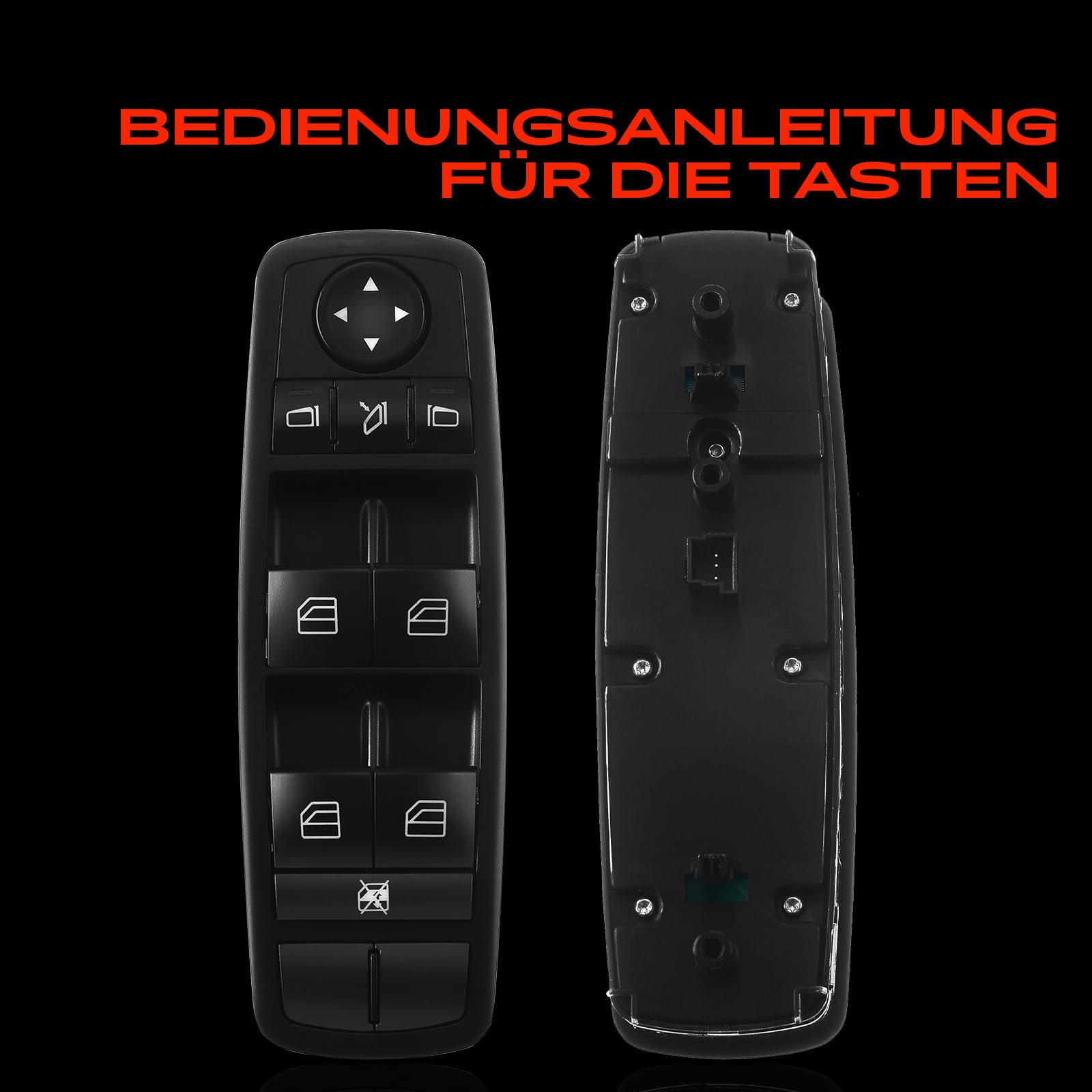 Frankberg Fensterheber Schalter Schalteinheit Vorne Links für M-Klasse W164 R-Klasse W251, V251 2005-2019 2518300290