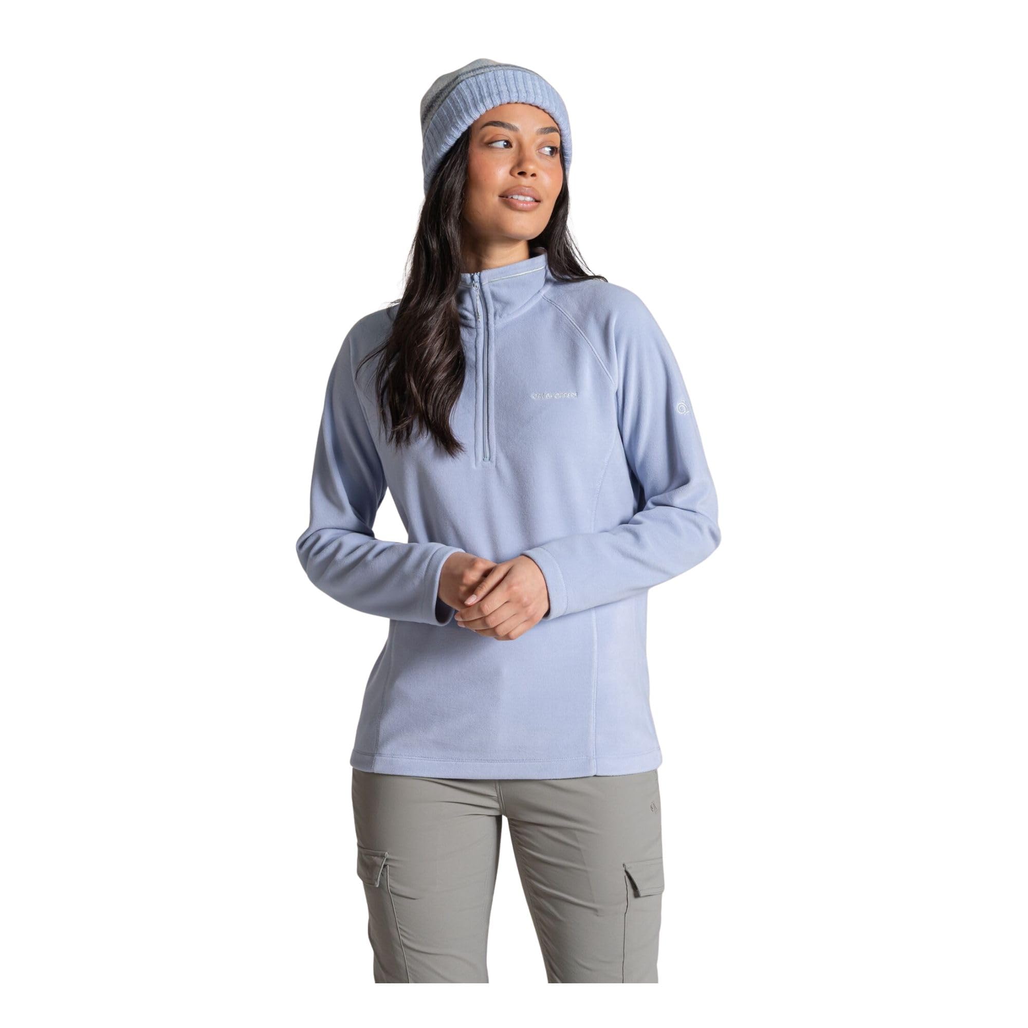 Craghoppers Miska Vi Half Zip Craghoppers Miska Vi - Forro Polar con Media Cremallera para Mujer Mujer (Pack de 1)