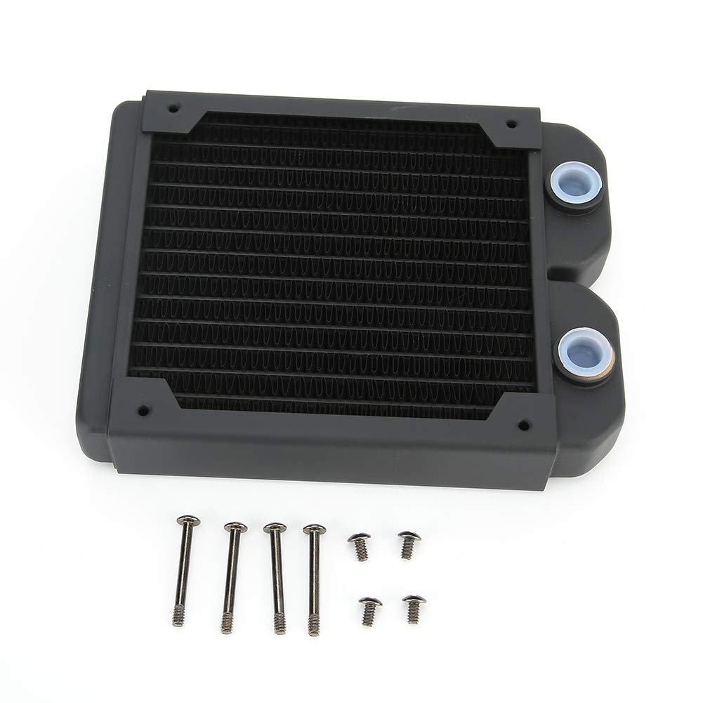 Computer Water Cooling Radiator 14-Tube CPU Cooler Heatsink 120mm G1/4 for PC Systems & Industrial Use