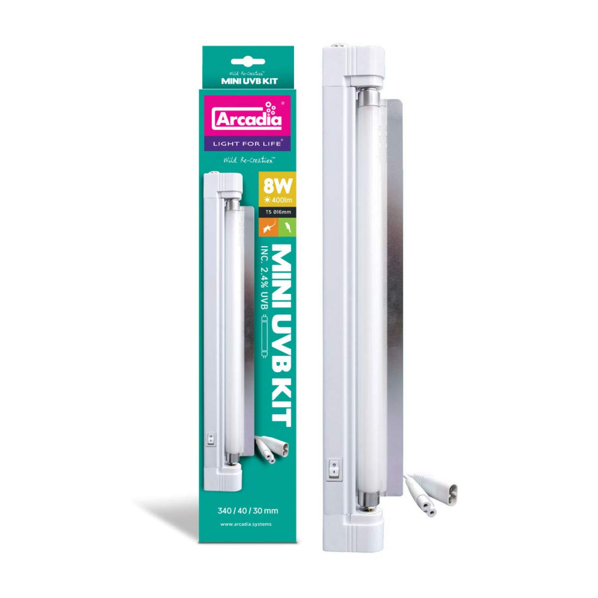 Ardacia adbr8 x Mini Lampe UV Unit, 8 W
