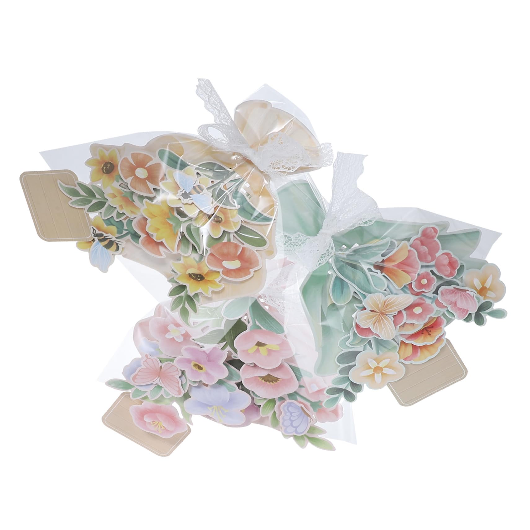 Lurrose 15piezas Tarjetas De Felicitación Papel Para Cumpleaños y Día Del Maestro De Tarjetas De Diseño De Ramo De Flores Para Agradecer y Celebrar