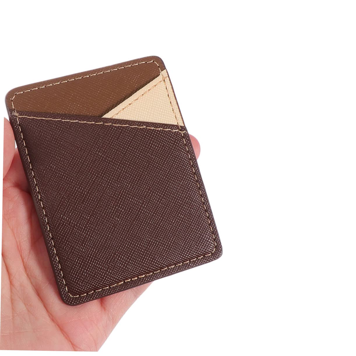 STOBOK 2Pcs Wallet Stickers Back Card Holders for Phone Portable Cards Case Cash Storage for Smartphones