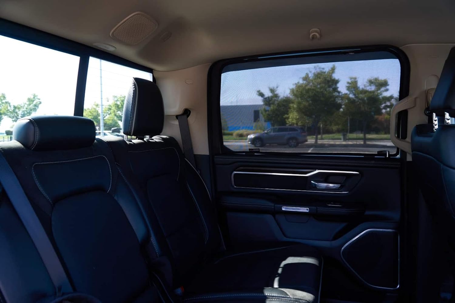 Snap Shades for RAM Pickup Crew Cab 5th Generation Car Rear Window Shades (DT; 2019-Present)