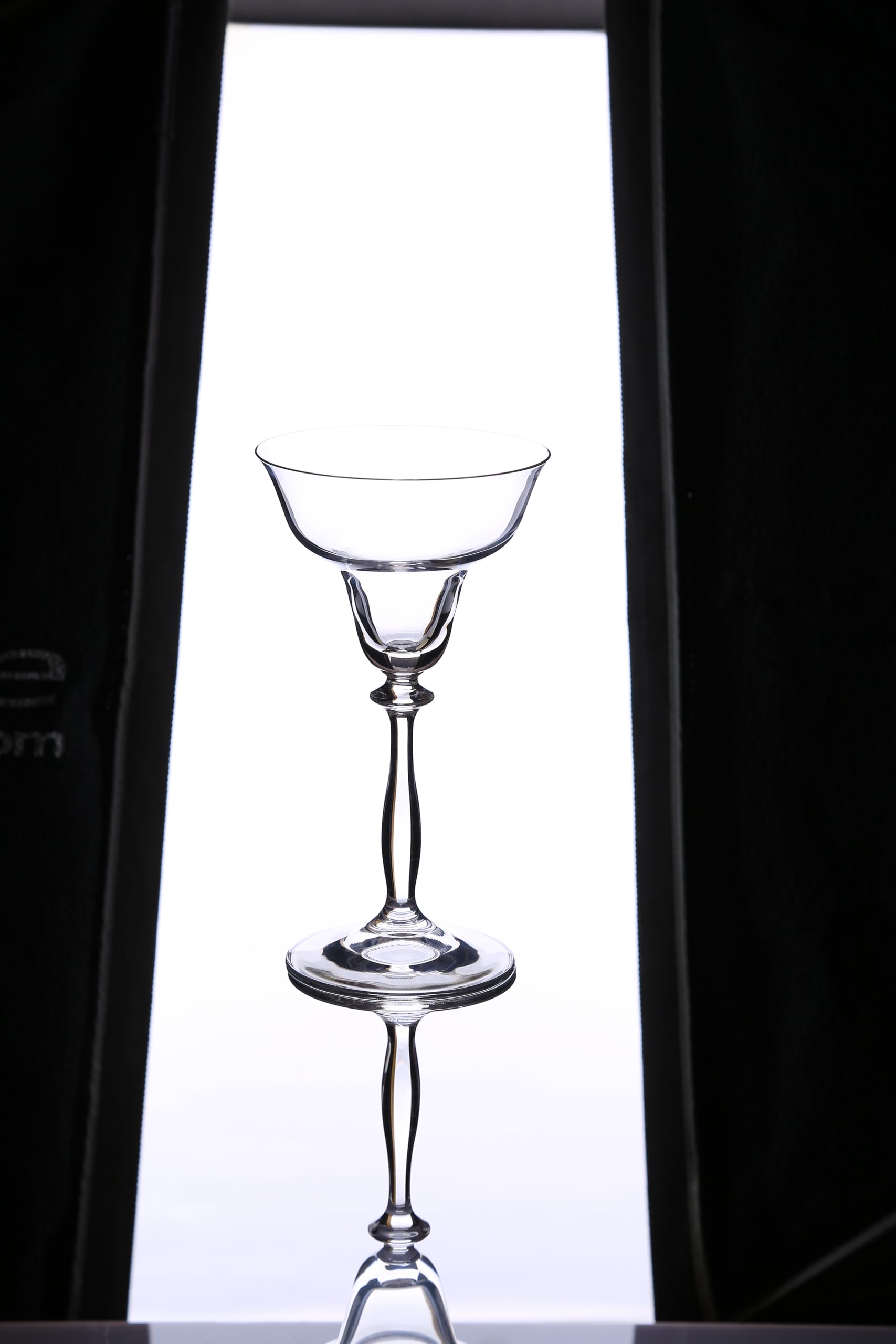 Bohemia Crystal Angela Cocktail/Martini/Margarita Glass Set | 200 ml - Set of 2 | Imported Lead-Free Crystal Glassware from Czech Republic | Premium Barware for Cocktails, Juice & Beverages 2