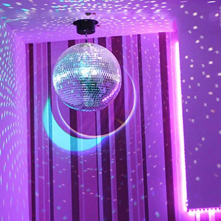Bola Espejada MB20 de Mr. DJ, con vidrio espejado de alta calidad de 1/4 pulgada, ideal para fiestas, discotecas y eventos miniatura 3