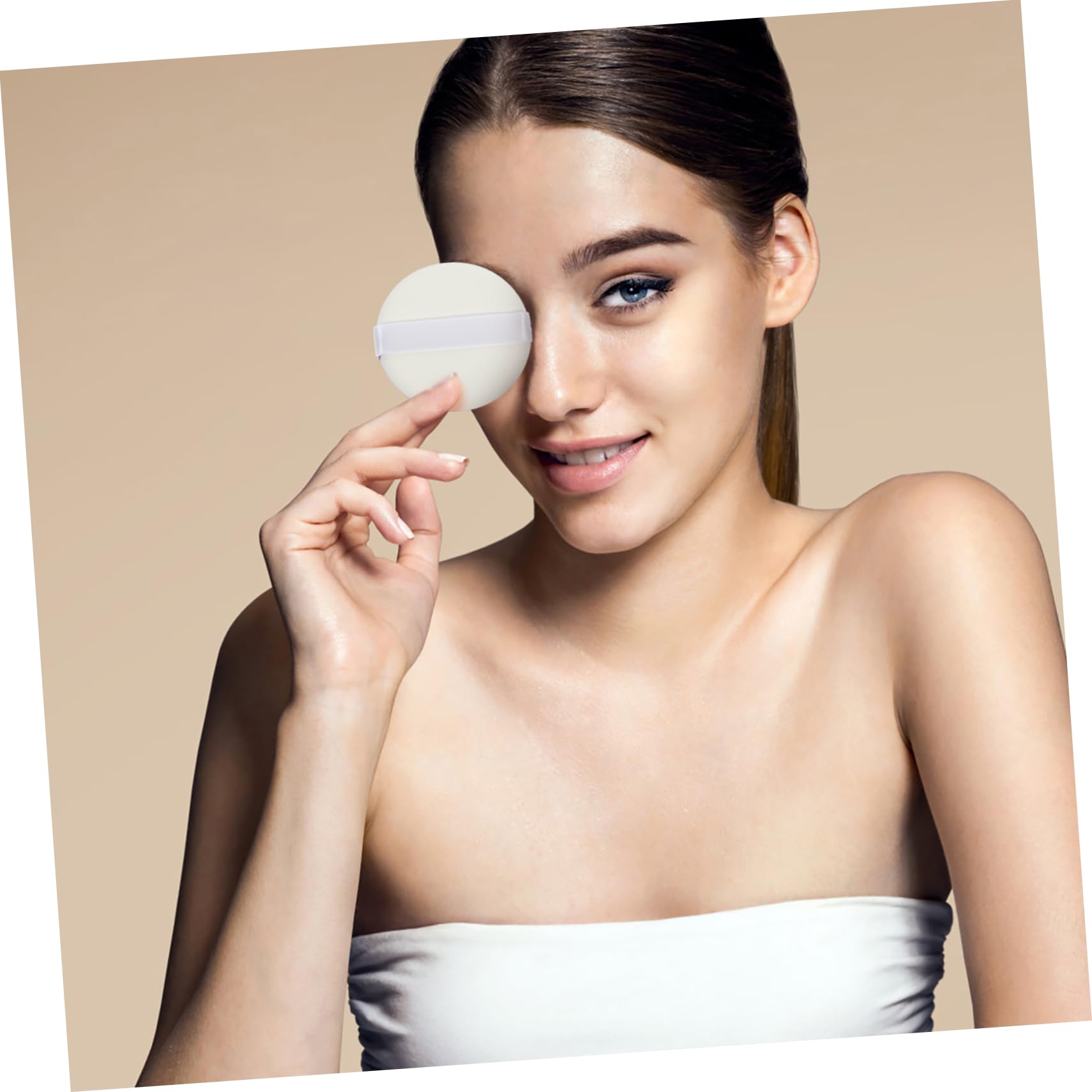 15 Juegos De Esponjas De Maquillaje Húmedas Y Secas Para Base, Aplicador De Polvos, Esponja Redonda Para Maquillaje, Suministros De Maquillaje, Esponja Pequeña Para Maquillaje,