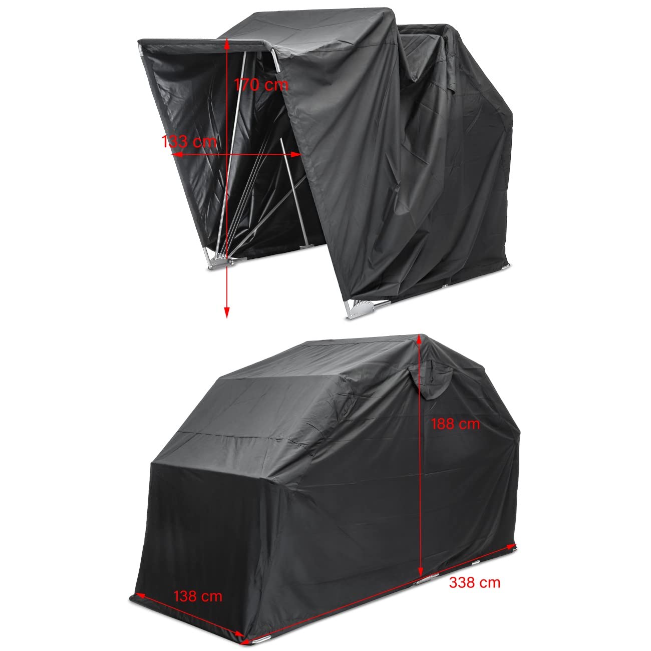 Garaje Plegable para Moto Custom Funda portatil XXL CB57533