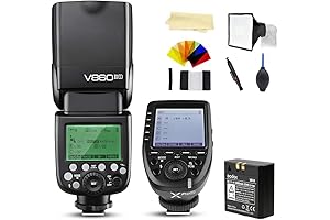 GODOX V860II-S TTL 2.4G High Speed Sync 1/8000s Camera Flash Compatible with...
