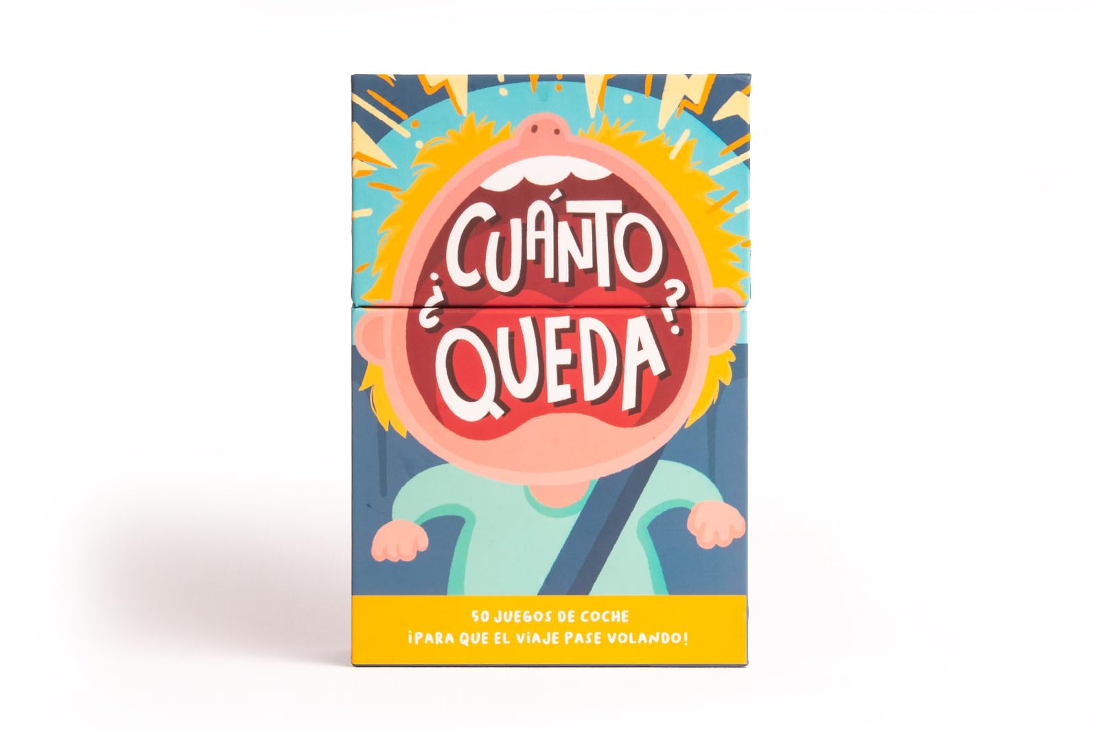 Regalador ¿CUÁNTO Queda? El Juego Familiar más Divertido para los Viajes en Coche Que hará Que los kilómetros pasen en un pispás