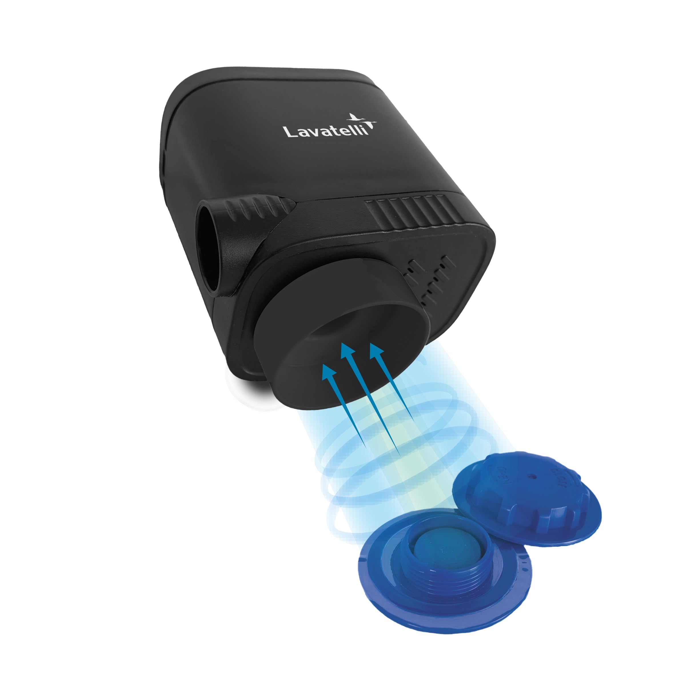 Lavatelli VAC-U-Power 3 en 1 – Pompe à Vide Portable sans Fil, Pompe Électrique & Power Bank | Compacte, Puissante, USB-C, pour Sacs, Voyage, Camping, Matelas, Valises, Sacs à Dos, Piscine et Maison