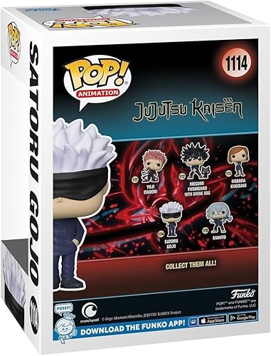 Miniatura 3 de Funko Pop Animation Jujutsu Kaisen - Satoru Gojo - Figura de vinilo coleccionable - Idea de regalo - Producto oficial - Juguetes para niños y