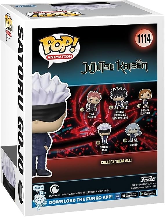 Funko POP! Animation: Jujutsu Kaisen - JJK - Gojo - Collectable Vinyl Figure - Gift Idea - Official Merchandise - Toy for Children & Adults - Model Figure for Collectors and Exhibition