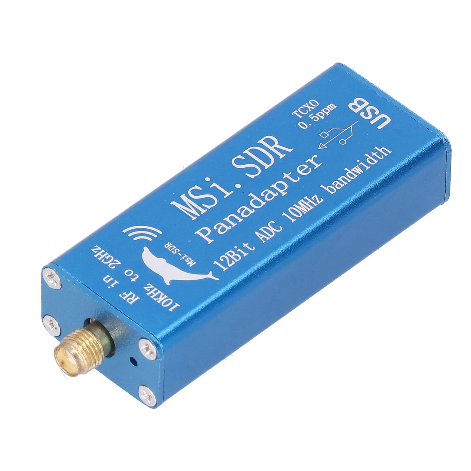 Generic SDR-Empfänger, Breitband-Softwareradio mit TCXO 0,5 ppm, Abdeckung 10 kHz bis 2 GHz, kompatibel mit der Software RSP1, für iOS