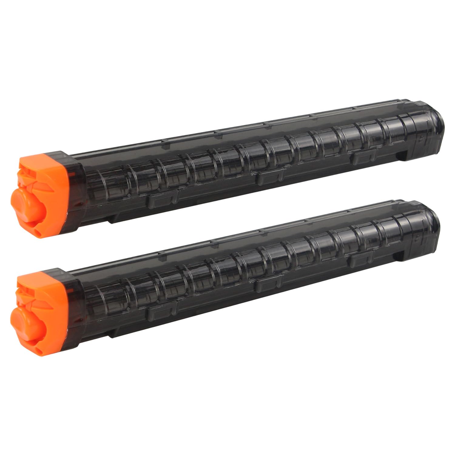 BOROLA 2Pcs Replacement Reload Clip 12-Round Refill Magazine Reload Clip Compatible for Nerf Rival Apollo XV-700 Rival Zeue XV-1200 (Black)