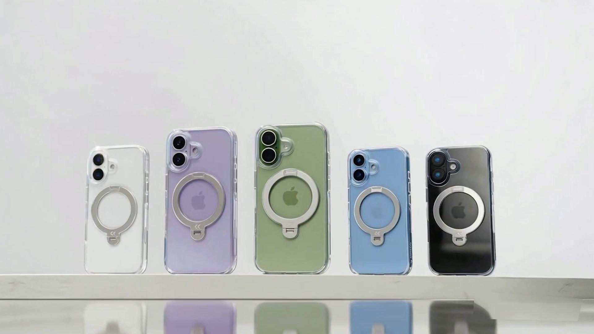 Amazon.co.jp: 【透き通る上質感・定点360°回転】CASEKOO iPhone 17 用