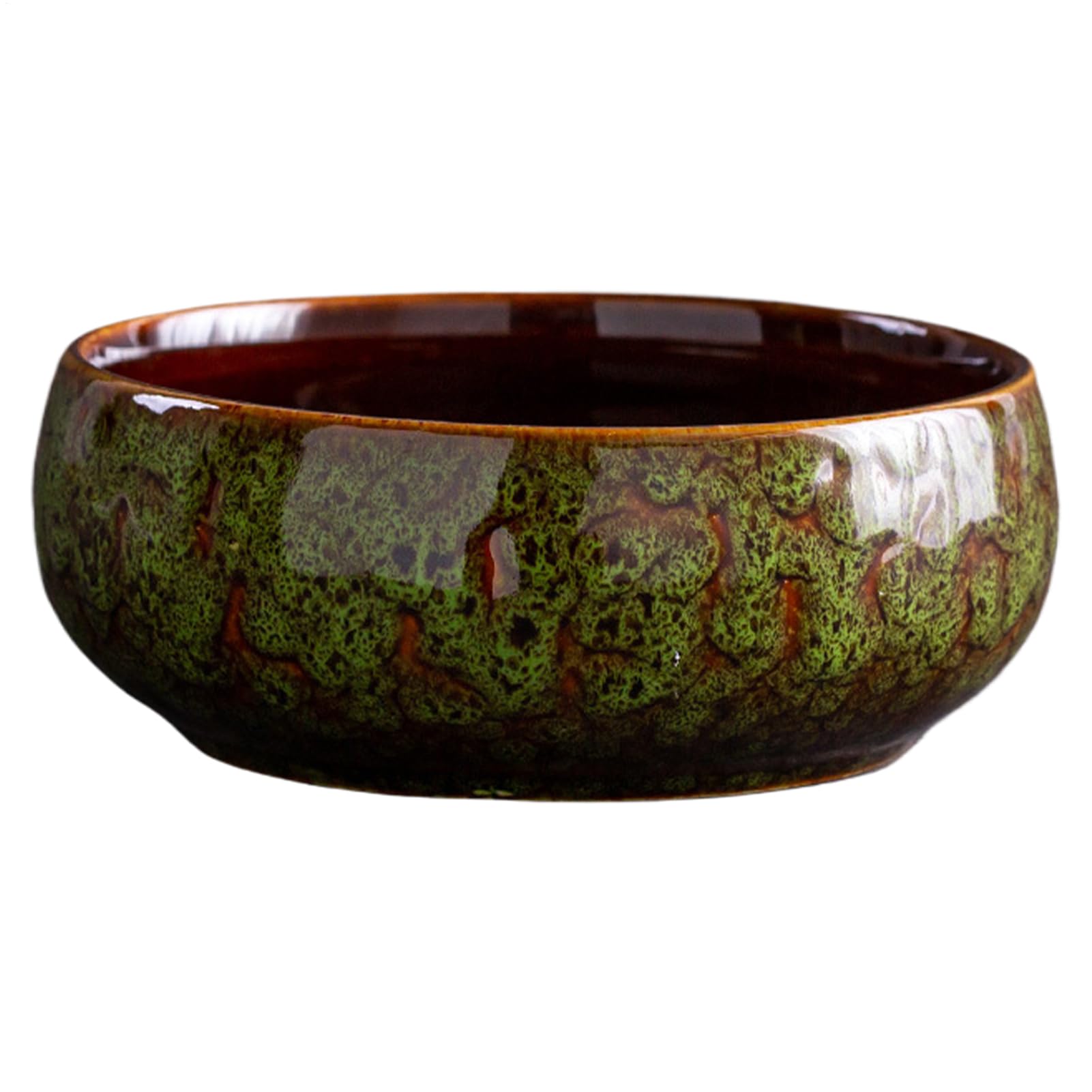 Vase en céramique hydroponique anti-fuite pour plantes et succulentes