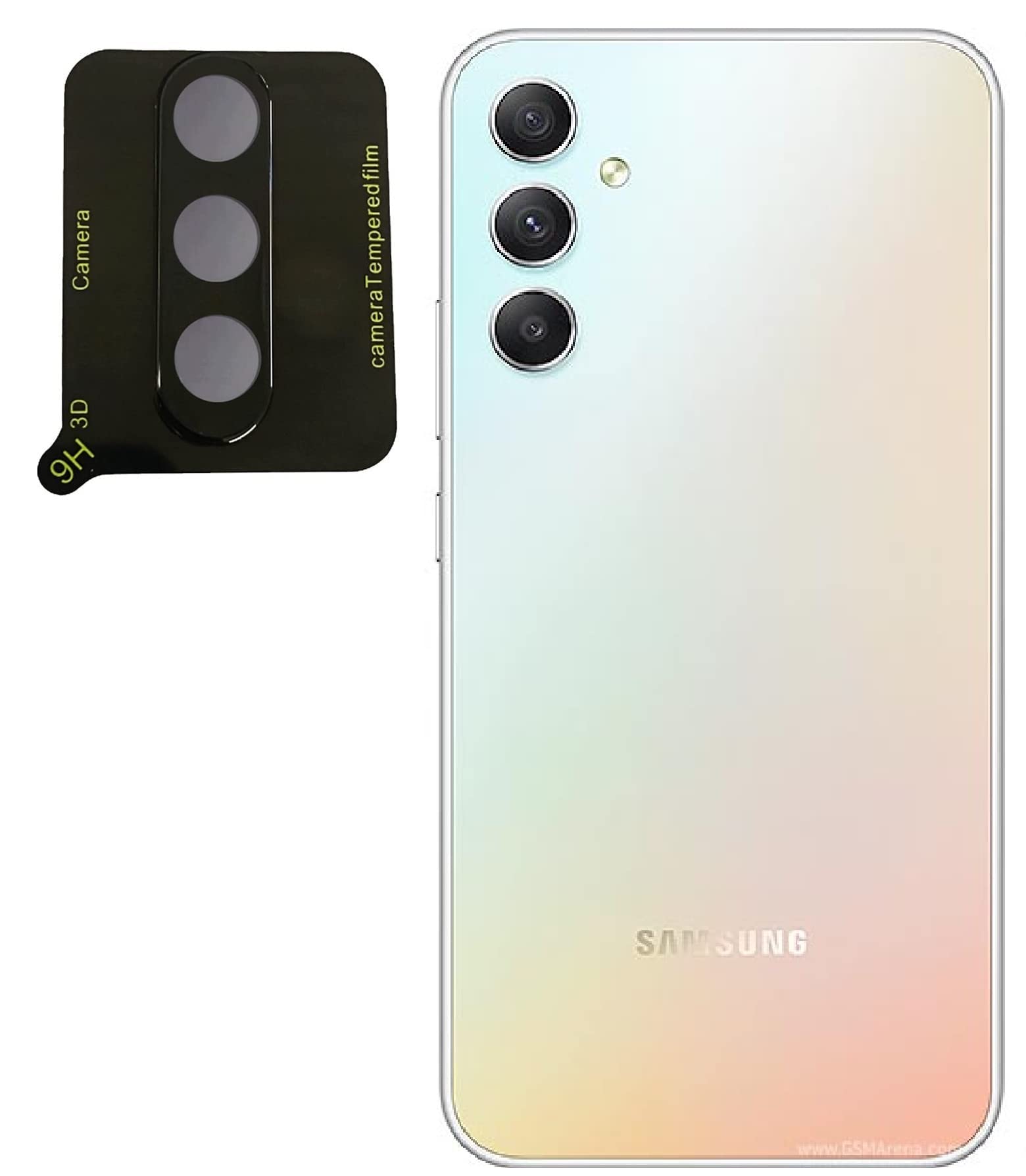 COVER CAPITAL Anti Scratch Back Camera Lens Protector Glass For Samsung Galaxy A34 5G [With Photo Friendly Flash Cut] Black (B0BZQD4RM5) Amazon Price History, Amazon Price Tracker