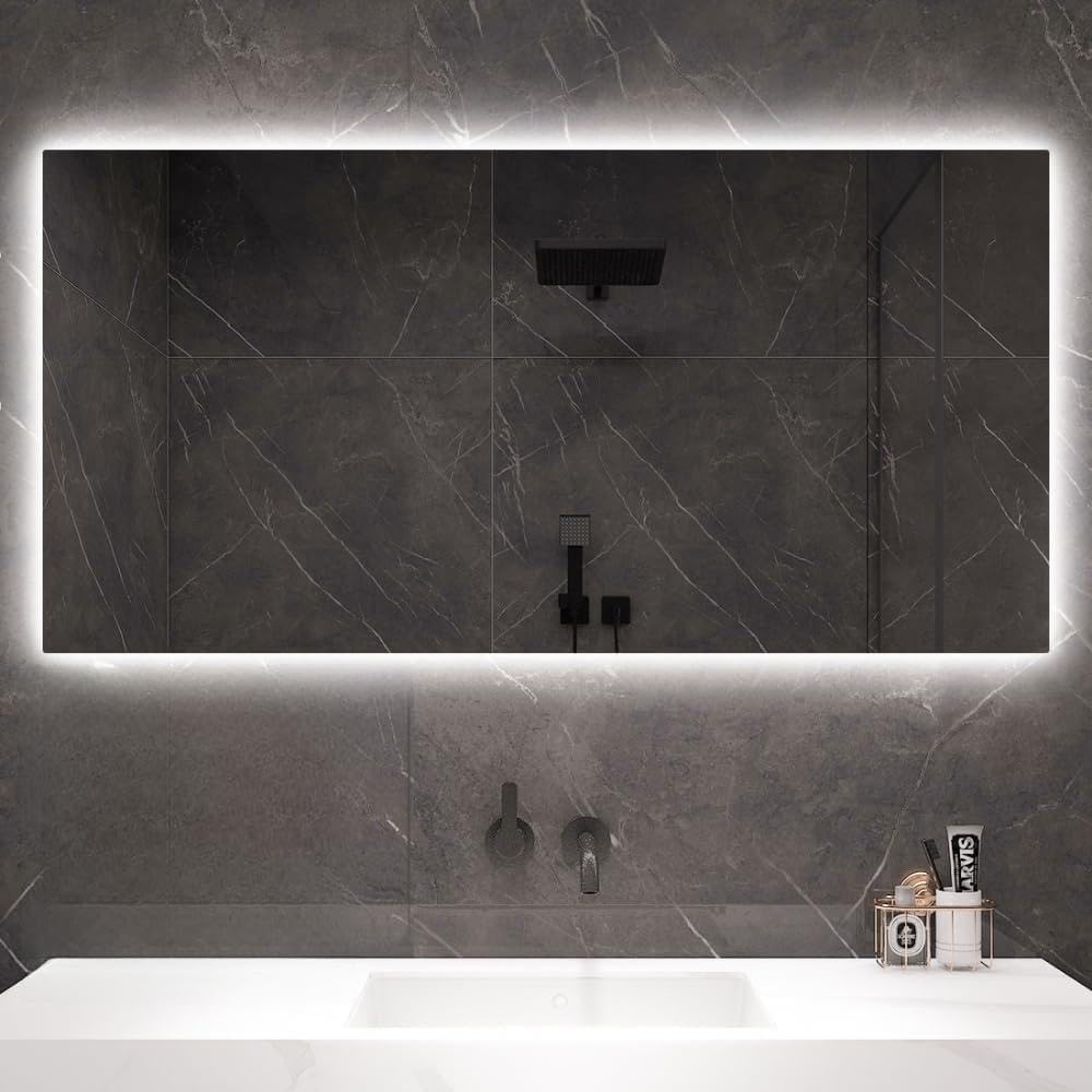 Radiant Panel Mirror, with LED Light, 700W