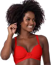 Sutiã Nadador com Bojo Microfibra Fecho Frontal Soutien Confortável Reforçado Alça Regulável