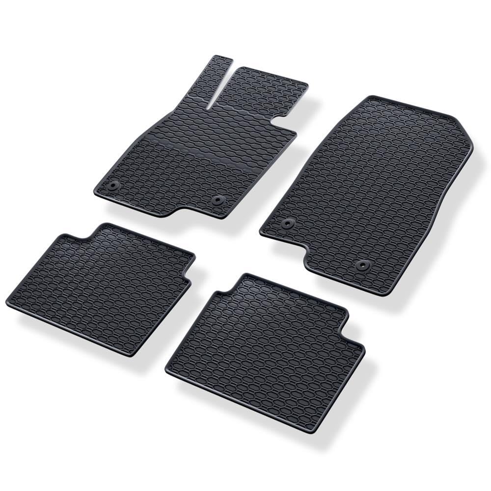 Mossa Vasca Baule Compatibile con Mazda 3 II Sport BL Berlina (05.2009-2013) - Tappetino per Bagagliaio - Tappeto Bagagliaio per Auto - S