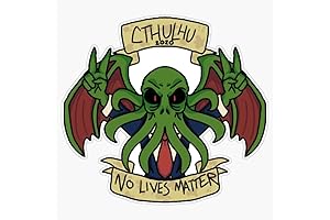 Cthulhu 2020 Vinyl Waterproof Sticker: Unveil the Cosmic Horror