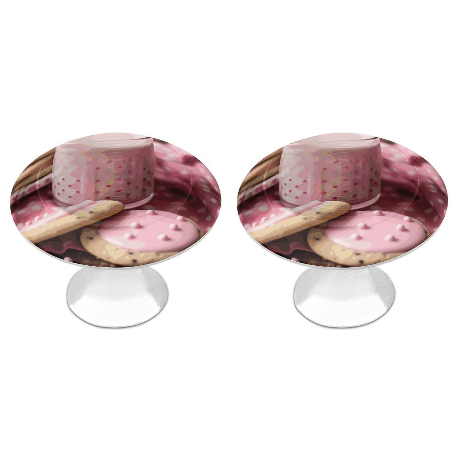 Btcowzrv Style Hot Milk And Biscuits 2 Pack Cabinet Knobs Drawer Pulls