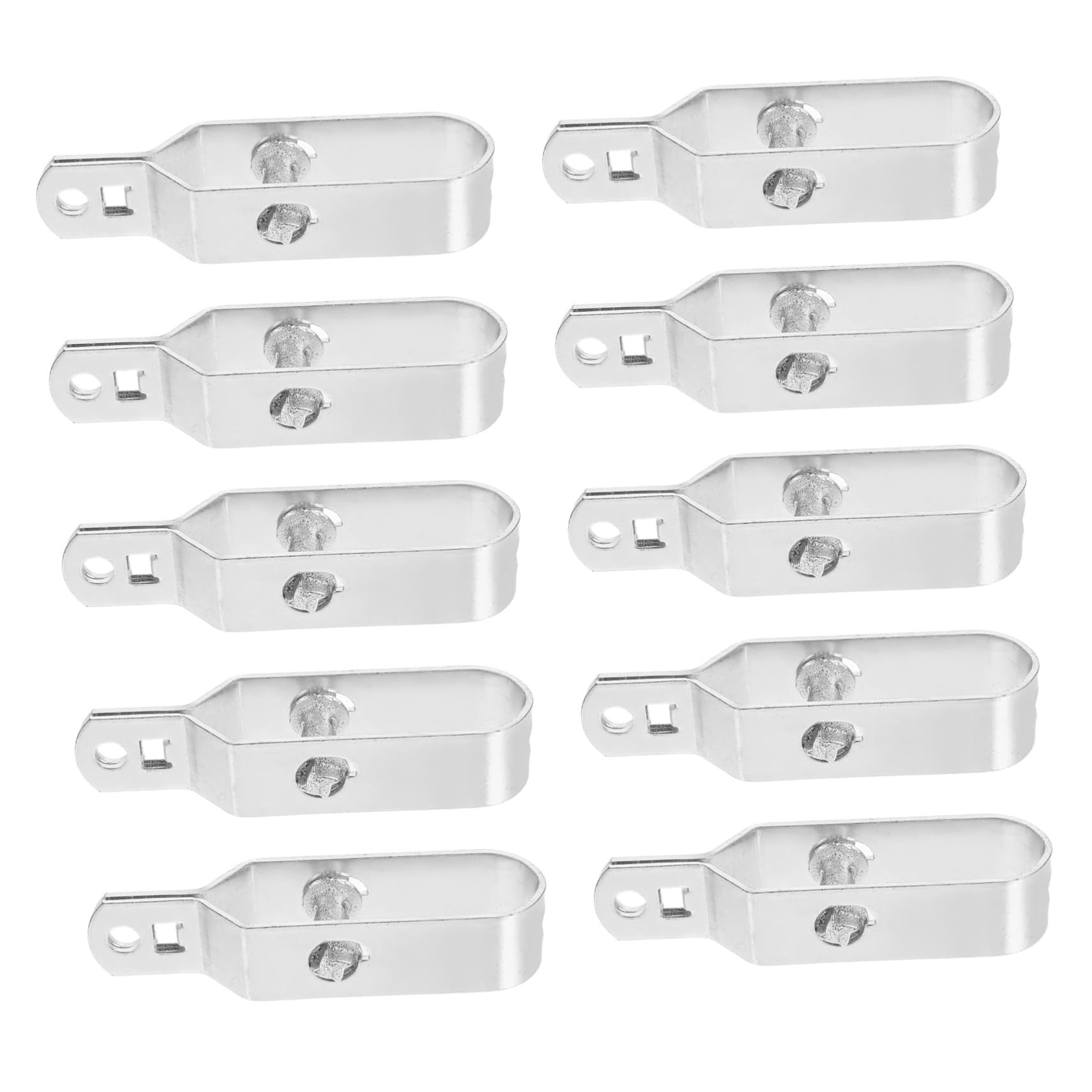 FUNOMOCYA 10pcs Wire Tensioner Galvanized Turnbuckles C Cable Wire Rope Tighteners Wire Rope Tightener for Wire Rope TRS Cables Electrical Cable Steel Wire Tendeur Wire Tool Silver Iron