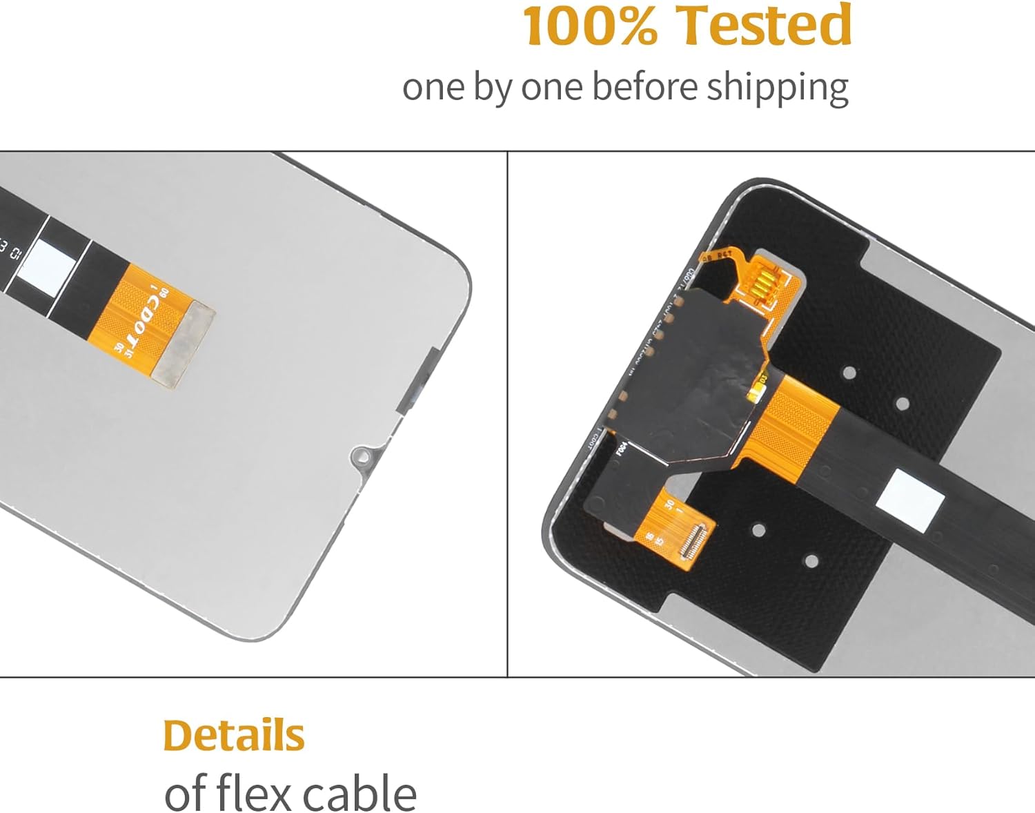 Original Screen for TCL K32 5G T513W Compatible with TCL K33 5G T513V 6.75 Inch LCD Display Touch Screen Digitizer Assembly Replacement with Repair Tools