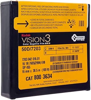 Amazon | Kodak 16mm Vision3 100フィート (33m) 50D/7203。 | KODAK Amazon | Kodak 16mm Vision3 100フィート (33m) 50D/7203。 | KODAK