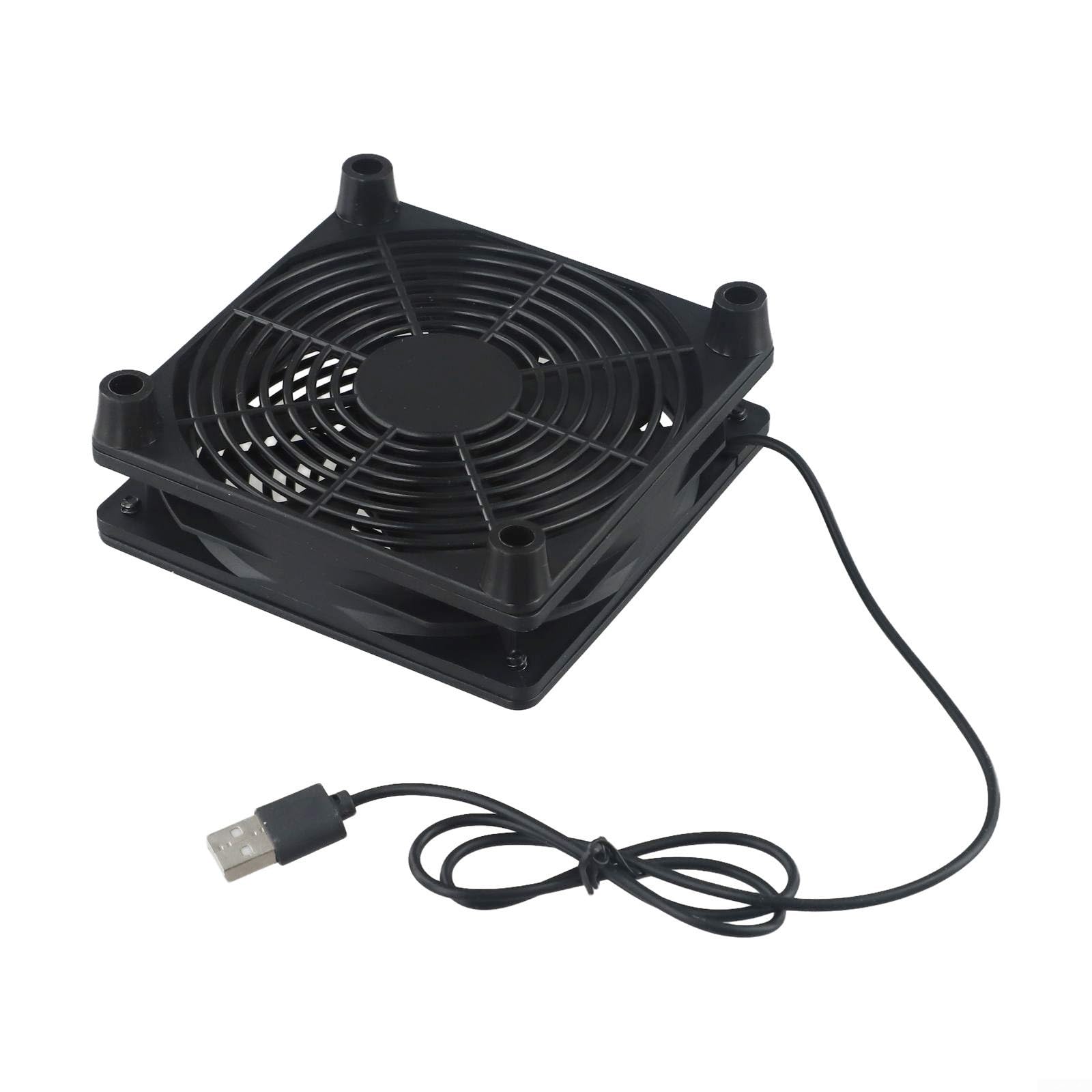 Yhenlovtt Ventola di raffreddamento USB da 5 V per dispositivi di dimensioni 120 mm, per mantenere le prestazioni nei giochi (A)