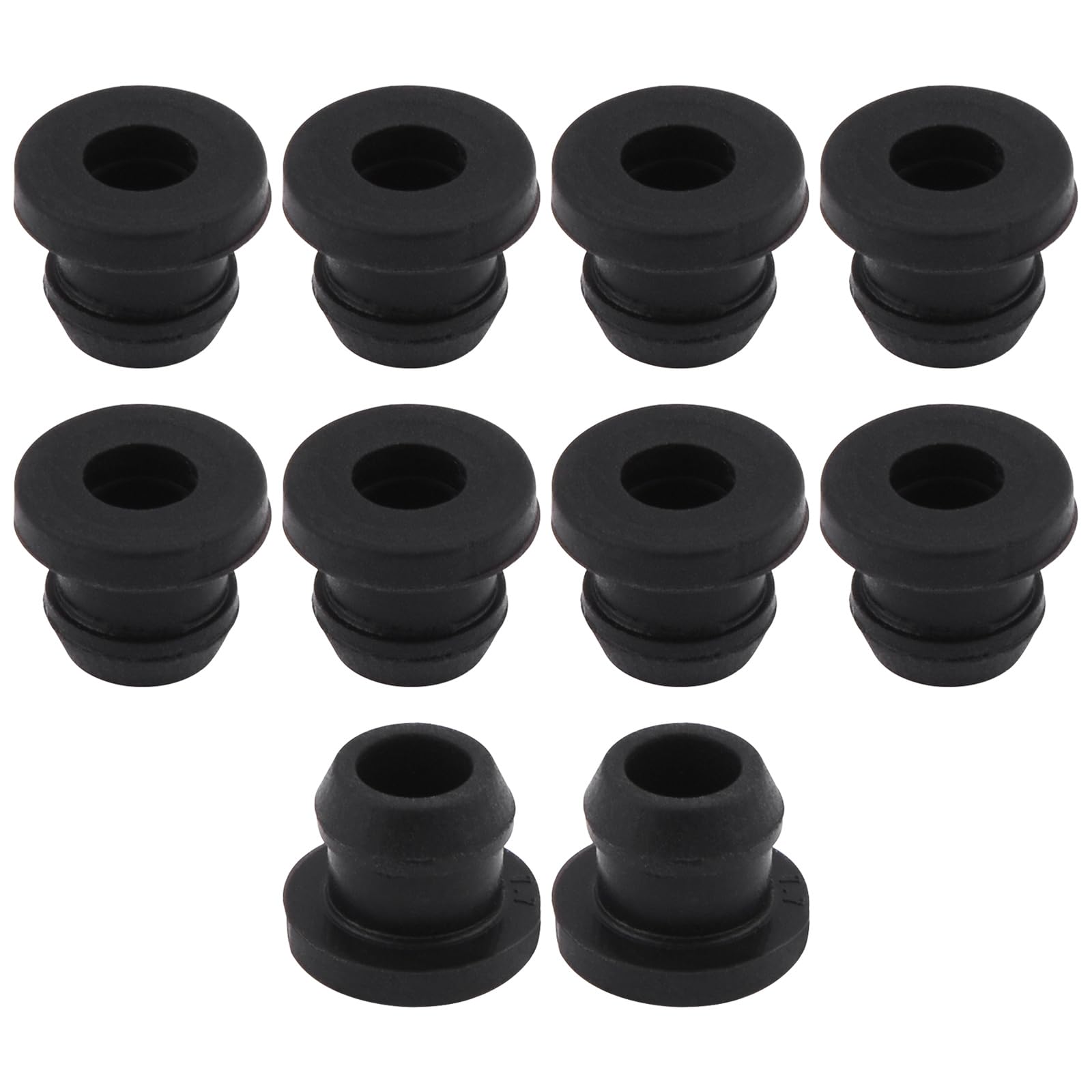 Maxtonser 10Pcs Stove Grommets Scratchproof Grates Grommet Rubber Grommets Grate Pad Replacement Part