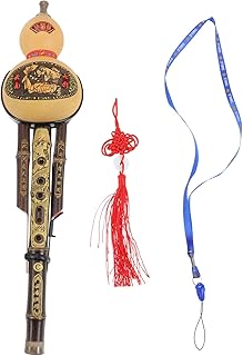 VICASKY 1 Set beginner hulusi flute hulusi gourd cucurbit flute c tone hulusi Professional Cucurbit Flute Bamboo Wind Instrument Chinese Style Instument China for student