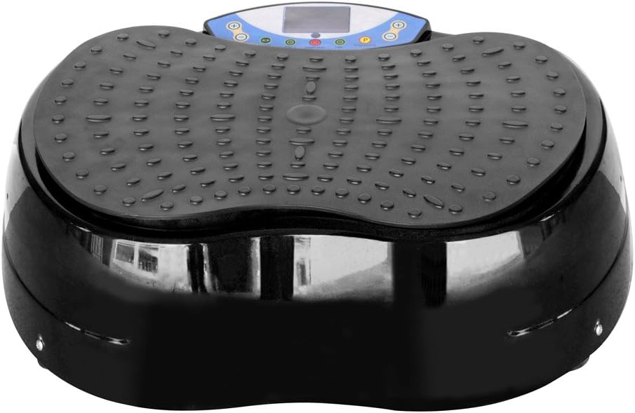 Dual Motor Full Body Vibration Plate Exercise Fitness Machine, Portable, 1500W