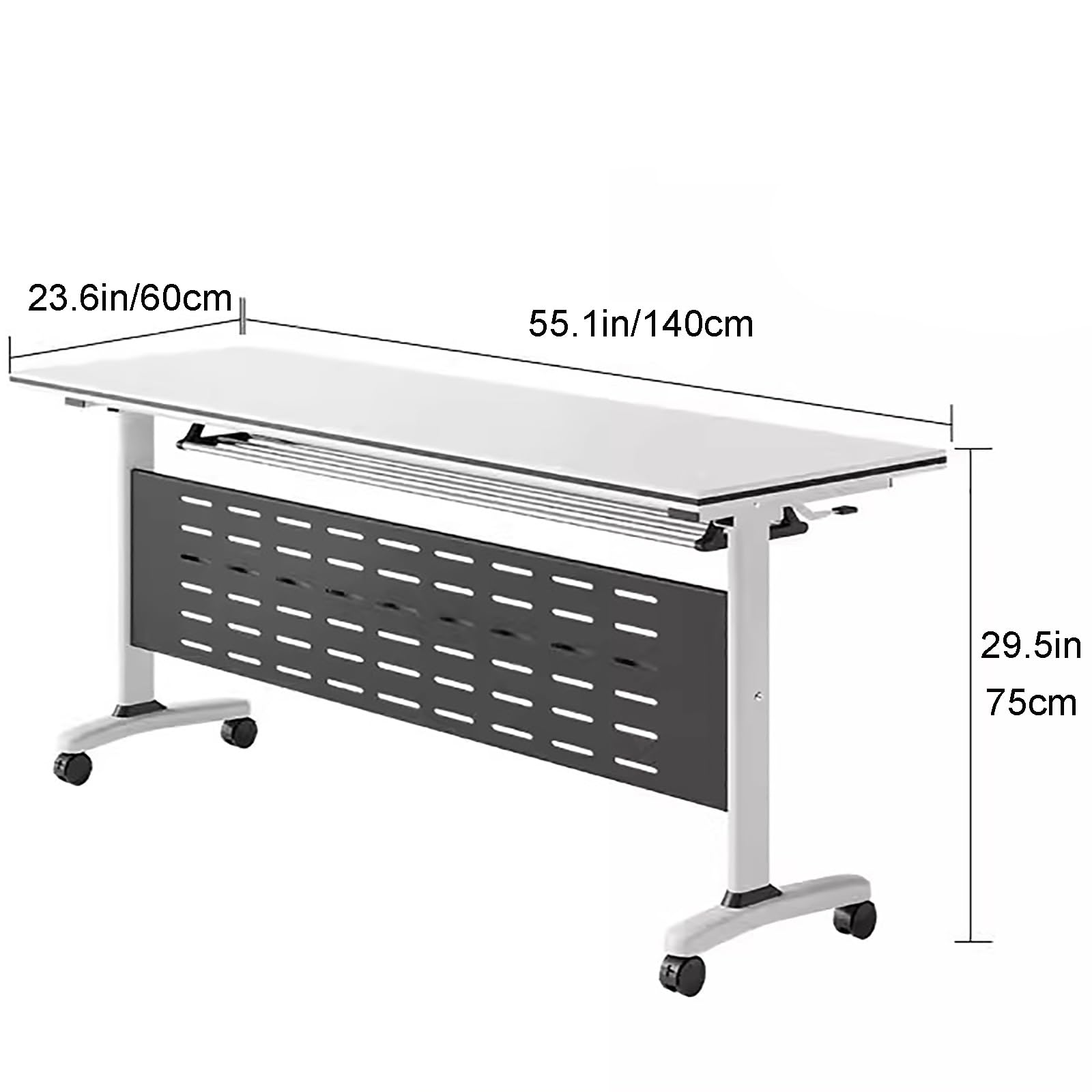 Amazon.co.jp: 折りたたみ式会議テーブル、トレーニングテーブル