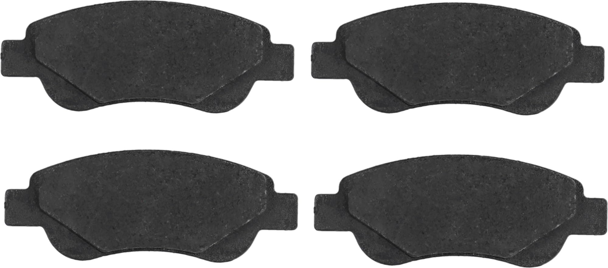 TRW GDB1633 Pastiglie Freno Set di 4 para Toyota Aygo (_B1_) 2005-2014 Assale anteriore e Altri Veicoli