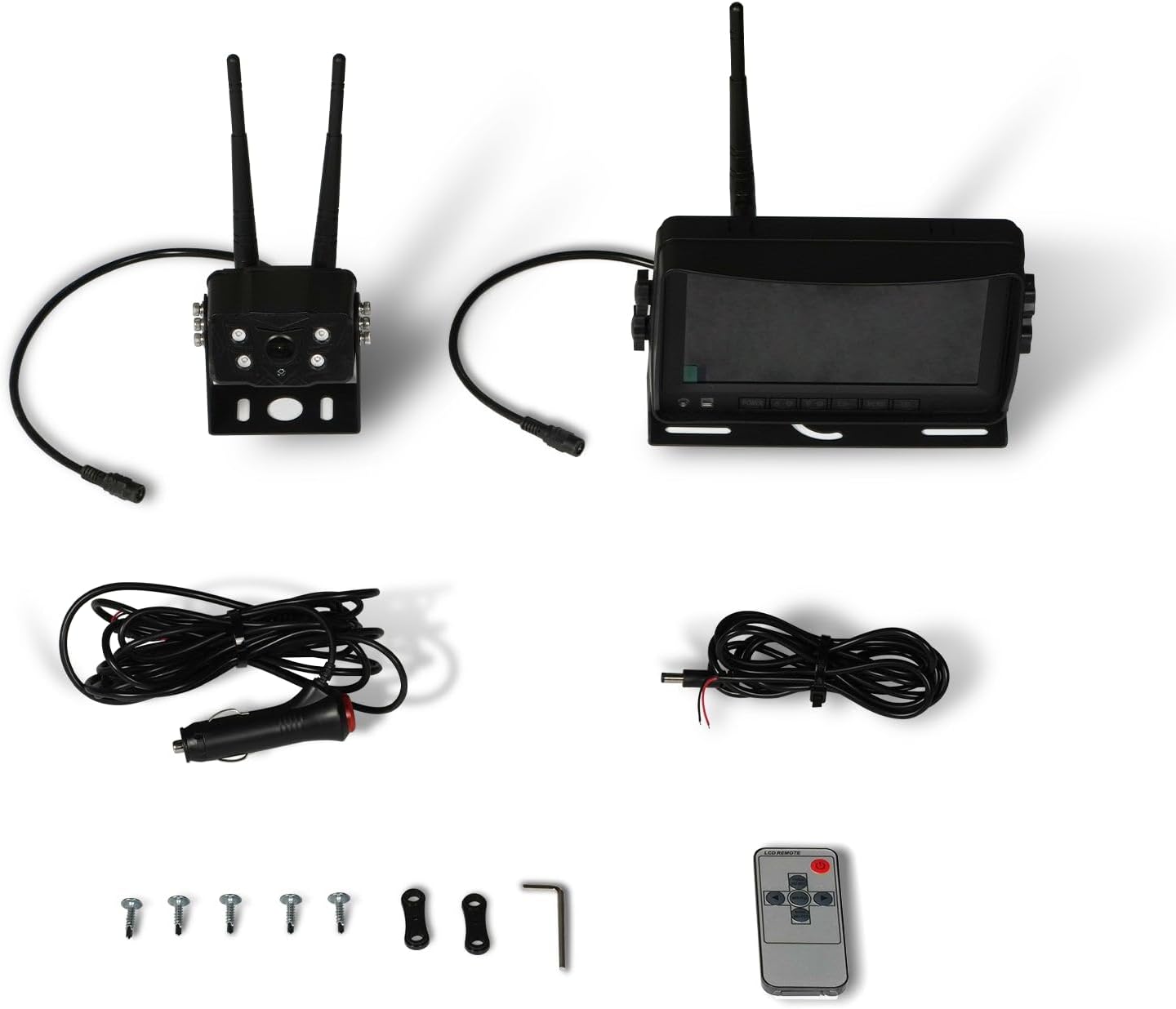 Pedyo-up view of the MechMaxx HD camera unit with dual antennas