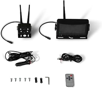 Mechmaxx Farming HD Backup 1080P Camera for Agri Industry 7 LCD