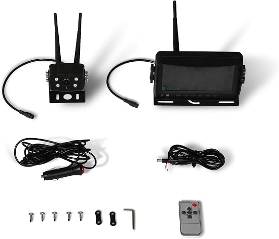 Mechmaxx Farming HD Backup 1080P Camera for Agri Industry 7 LCD