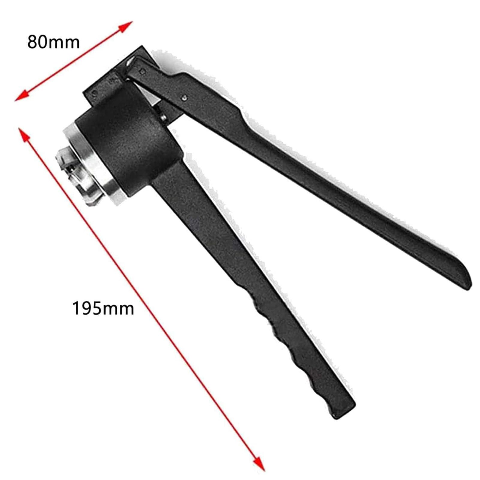 Máquina para encapsular viales abatibles de 13 mm, 15 mm y 20 mm: aluminio, plástico y aluminio completo, máquina para encapsular viales manual, 20-30 botellas por minuto, tapadora de tapas para bot