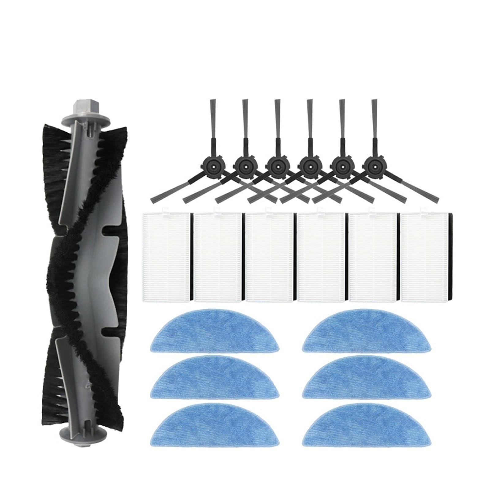 Lmrxofe 19 Pack Replacement Acssories Kit,Compatible With Ecovacs Deebot Y1 Plus Neo 2.0 Plus
