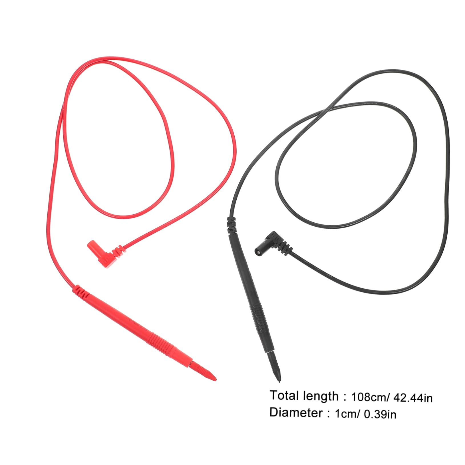 VILLFUL 1 Set Pen Number multimeter Power Supply Copper Needle Accessories Probe Voltmeter Gilded Test Probes for Volt Meter Pen line Cable multimeter Test Probes