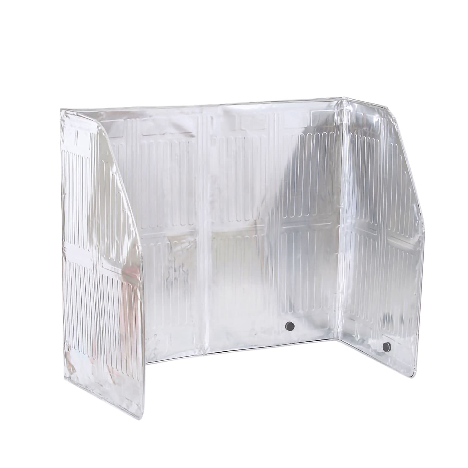 Lamina di alluminio per schizzi d'olio, deflettore olio per cappa aspirante, deflettore olio fornello da cucina, deflettore isolamento termico per cappa aspirante, gadget da cucina utili (dimensioni