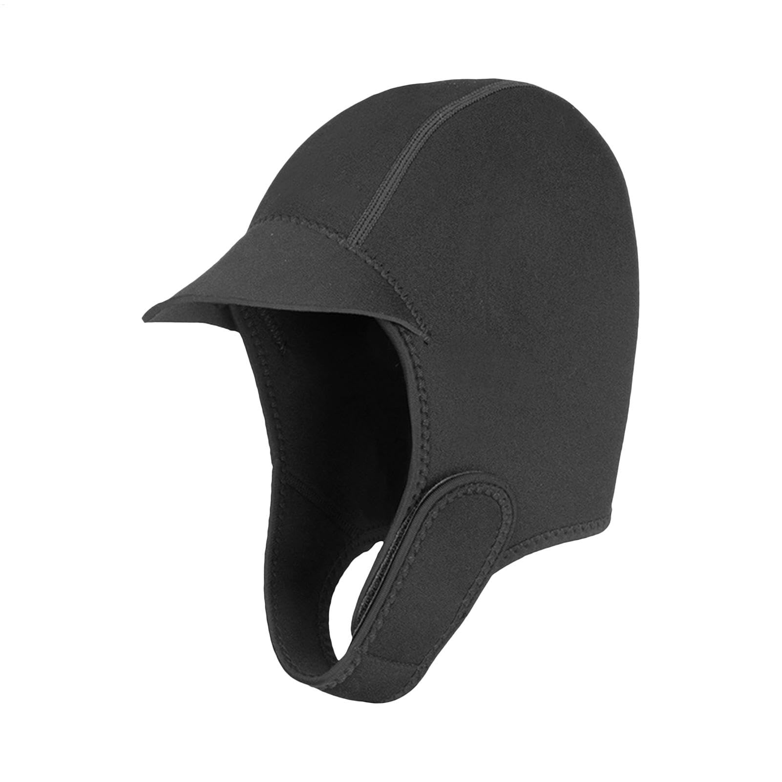 Cagoule de plongée néoprène 2 mm homme femme surf kayak canoë thermique extensible