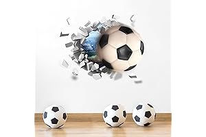 Captivating 3D Soccer Posters for Your Little Sports Enthusiast's Haven