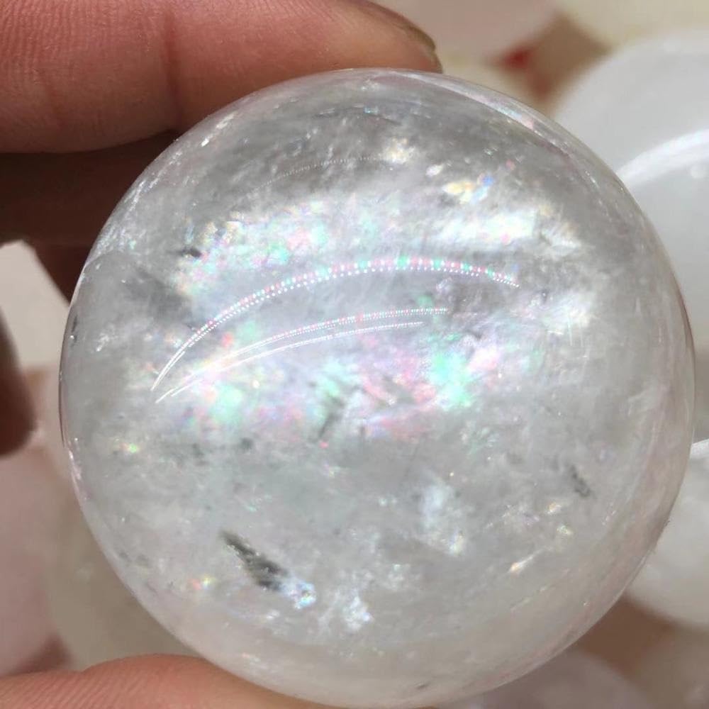 HSMXNEONJB Color Ice Stone Crystal Ball 40mm Crystal Ball Ornaments