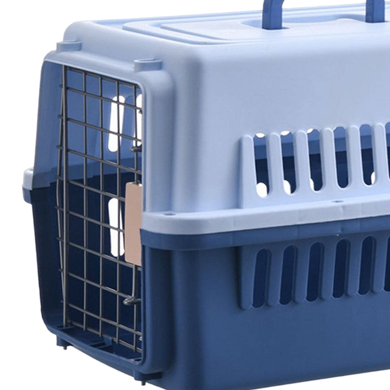 Tragbare Transportbox für Kleintiere – Leichte Box für Einfachen Transport, Blau